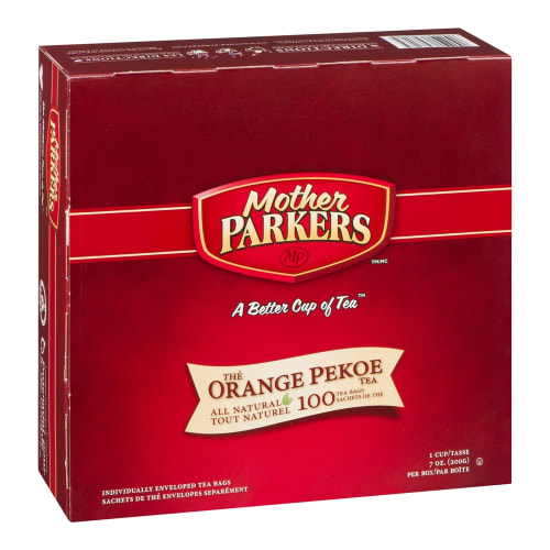 Mother Parkers Orange Pekoe Tea Bags, Regular